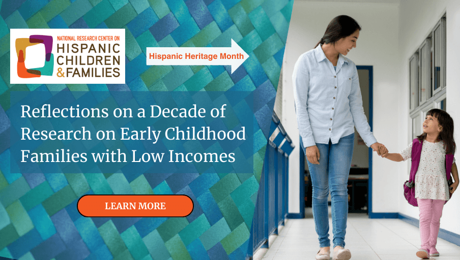 Reflections on a Decade of Research on Early Childhood Education Access for Latino Families with Low Incomes cover photo